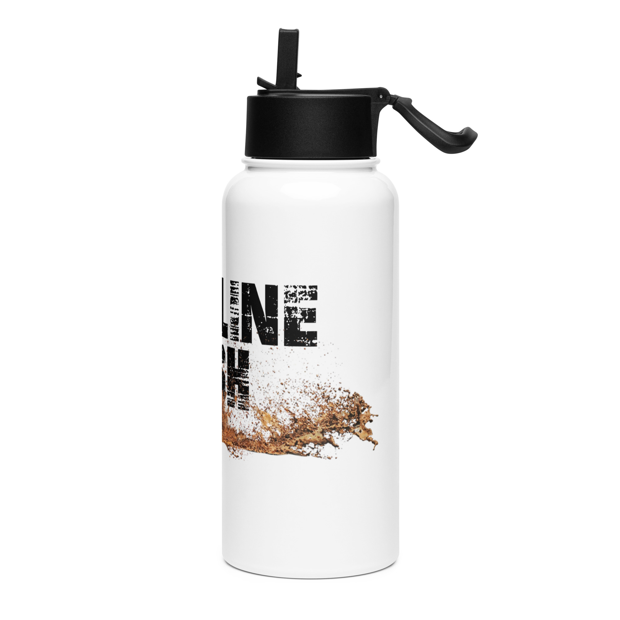 AP PIPELINE TRASH Stainless steel water bottle with a straw lid - Image 3