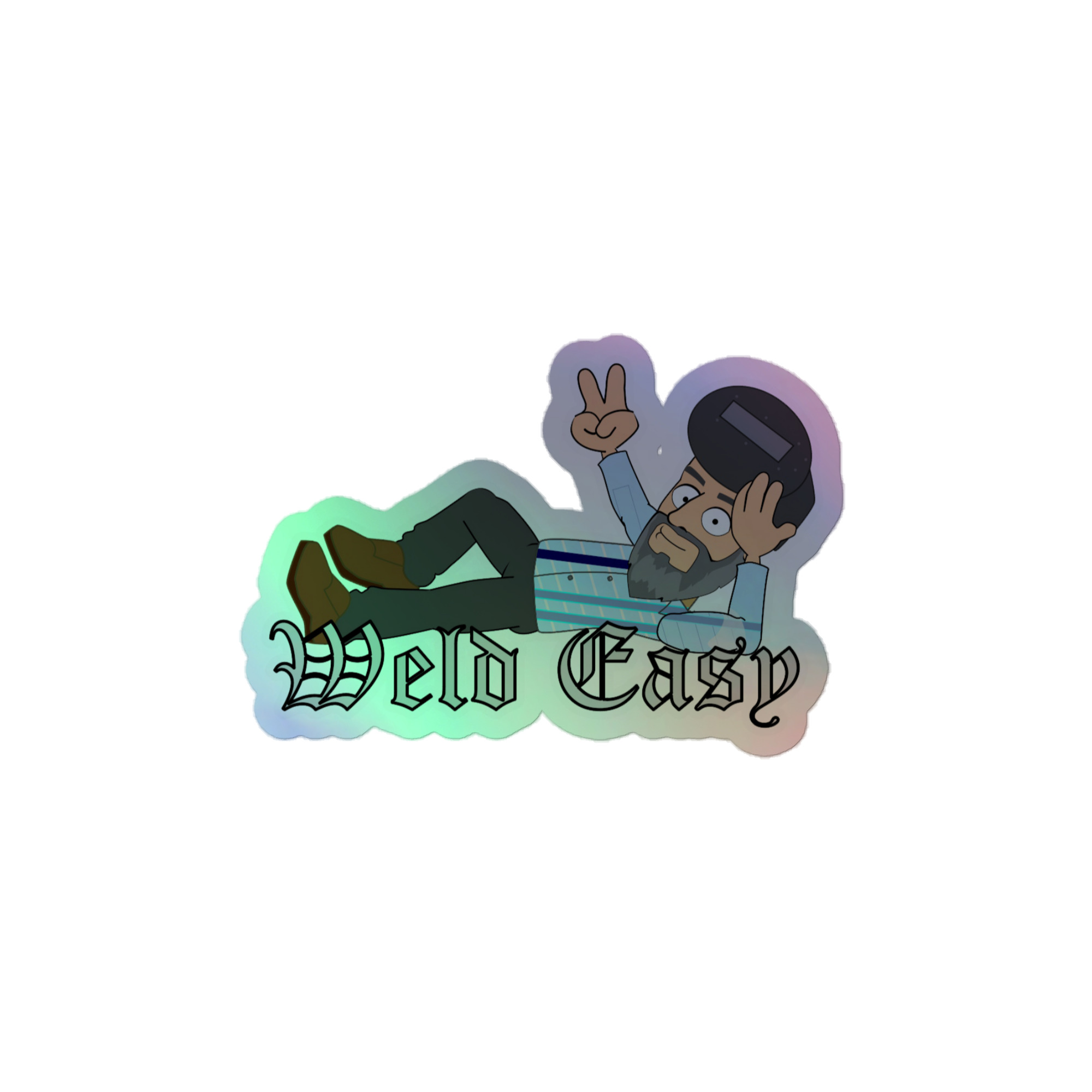 Weld Easy Holographic stickers - Image 2