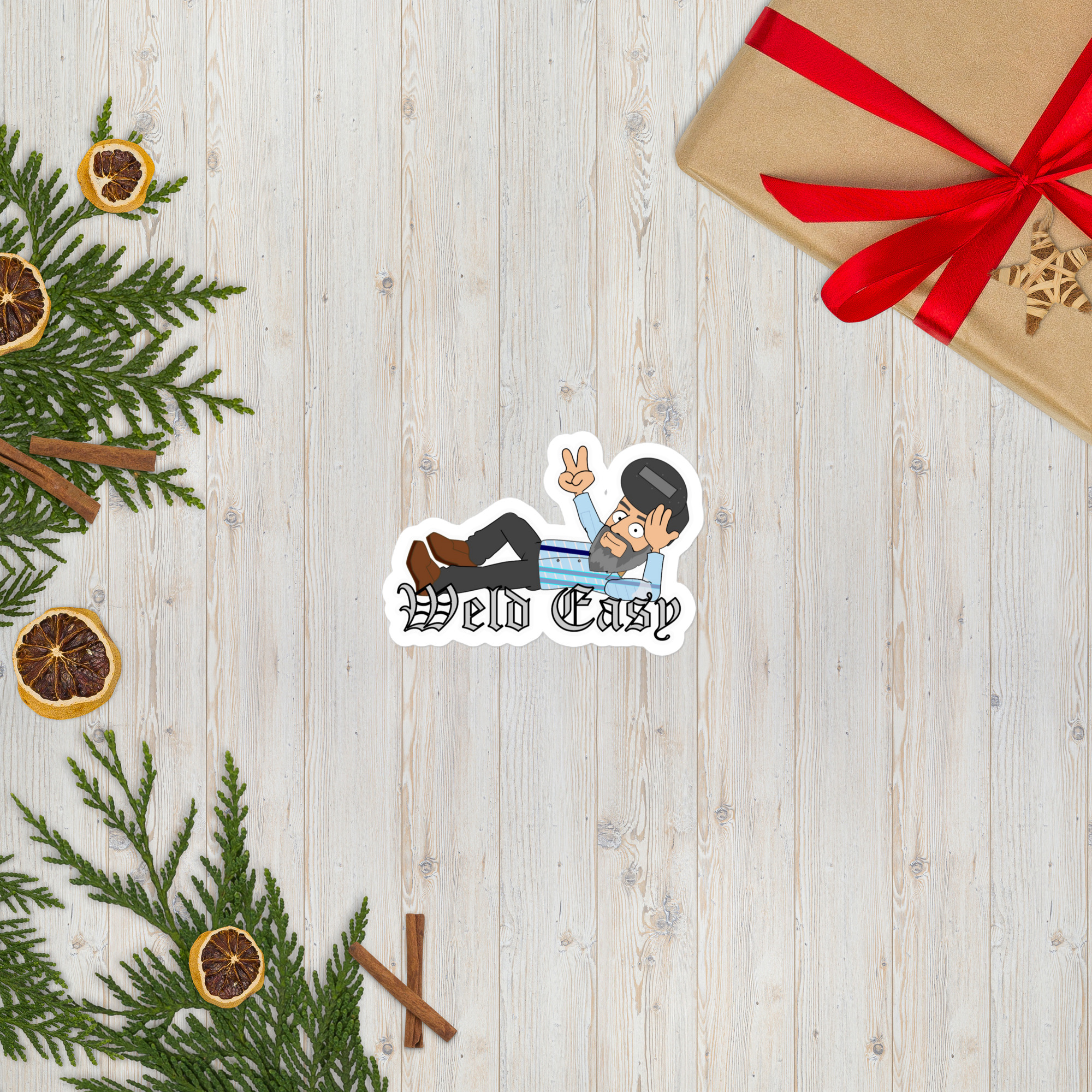 Weld Easy Peace stickers